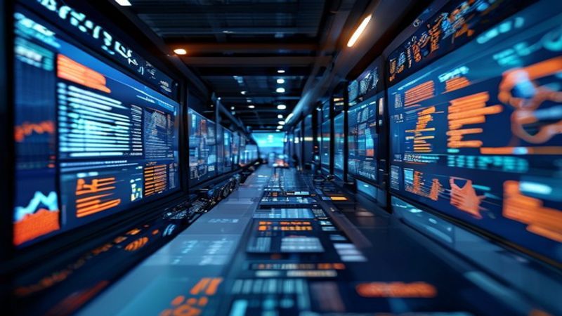 纳斯达克交易数据与科技分析工具展示